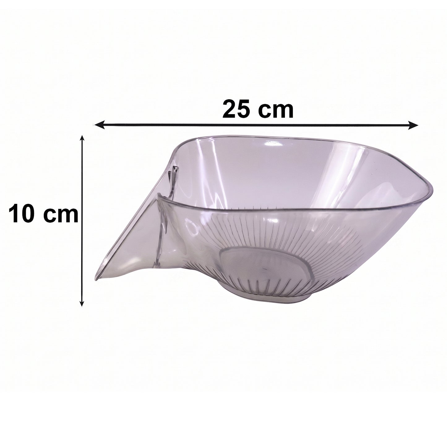 Fruit Vegetable Washing Strainer Basket For Kitchen Sink Drain Basket With Funnel (1 Pc)