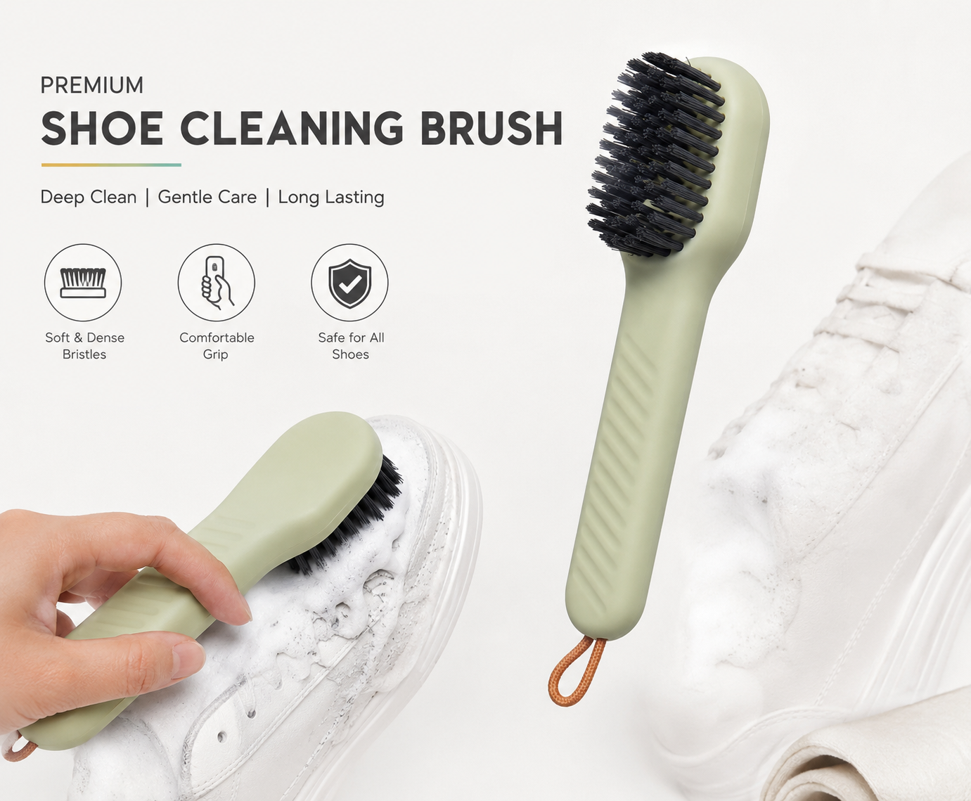 4-in-1 Shoe Cleaning Brush
