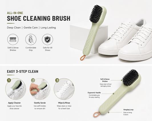 4-in-1 Shoe Cleaning Brush