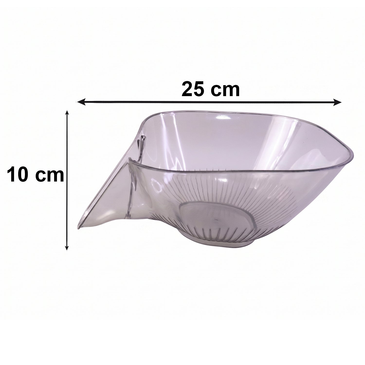 Fruit  Vegetable Washing Strainer Basket For Kitchen Sink Drain Basket With Funnel (1 Pc)